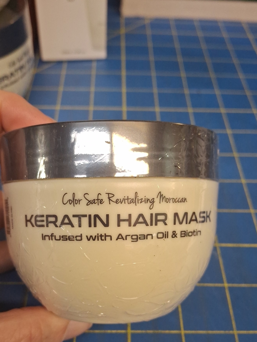 Straight Ahead Color-Safe Revitalizing Moroccan Keratin Hair Mask 250g New Seal
